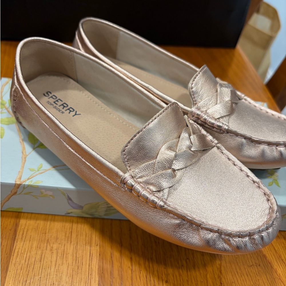 Sperry Katherine Driver Rose Gold